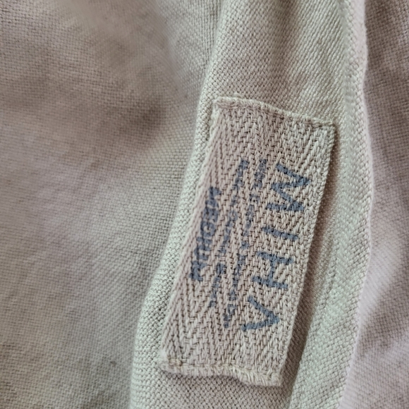 MIHA Triple Threat Tie Top Size Medium Natural Neutral Color - Picture 2 of 11